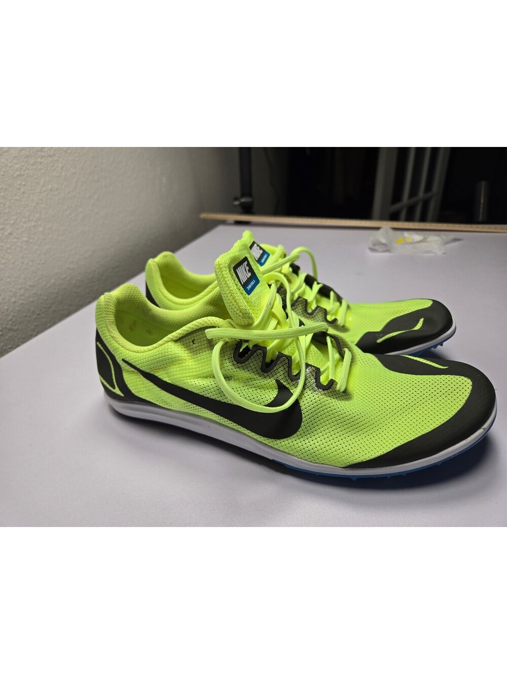 Nike Zoom Rival D Track Distance Spikes Shoes 907566-703 **Size 10**